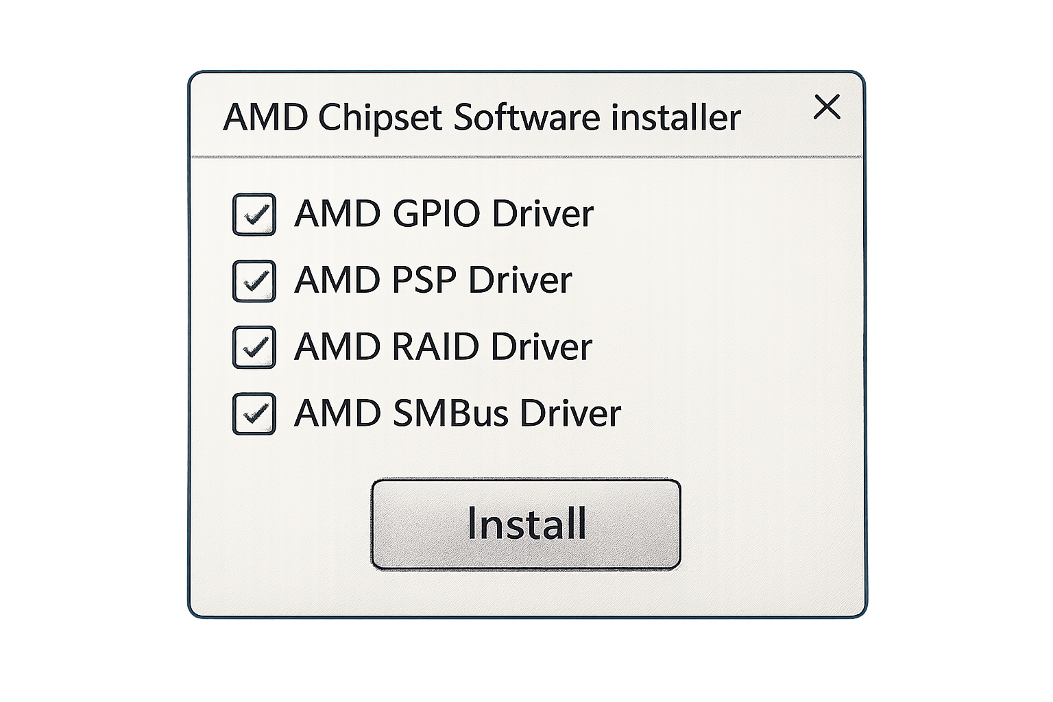 amd chipset driver 6.x installer