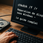 chkdsk /f /r : Réparation de disque sous Windows – Le guide complet