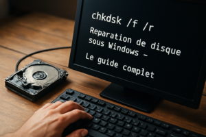 chkdsk /f /r : Réparation de disque sous Windows – Le guide complet