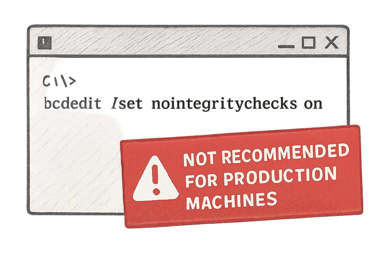 driver signature enforcement disable