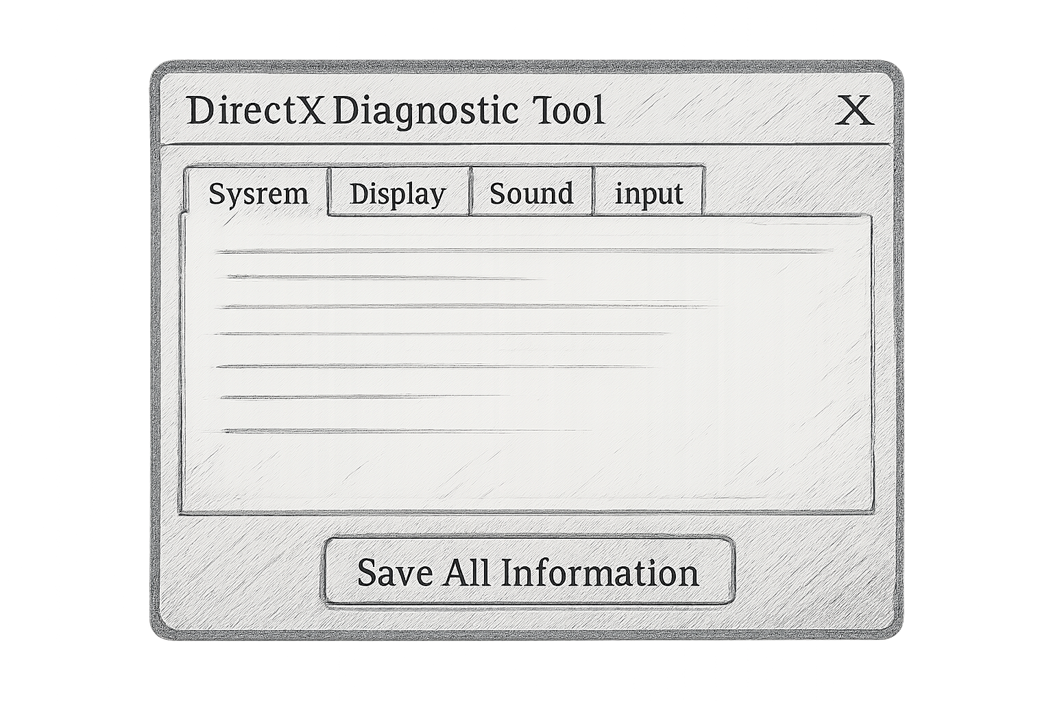 dxdiag save all info dxdiagn.txt