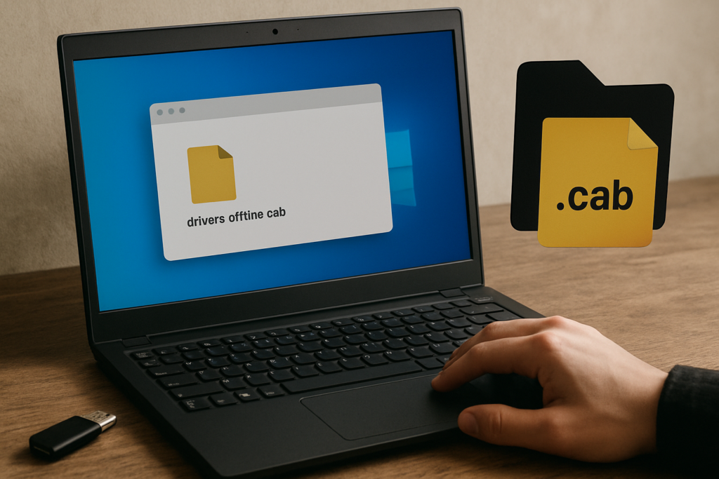 Installer drivers offline .cab pack : comment installer vos pilotes sans connexion sous Windows 10/11