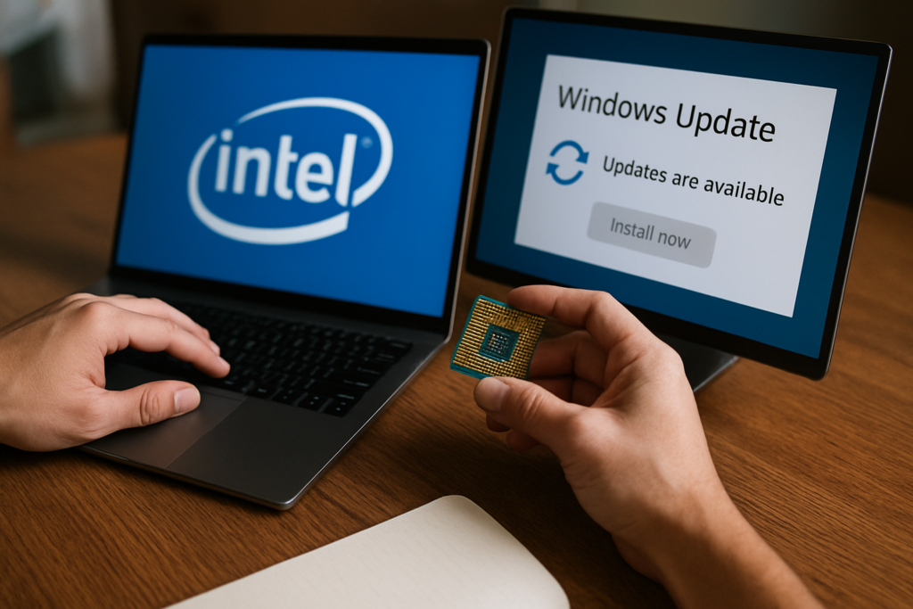 Intel microcode update Windows : comment appliquer les mises à jour de microcode Intel et sécuriser votre PC