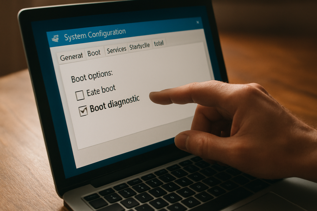 msconfig boot diagnostic enable : activer le démarrage diagnostique sous Windows pour résoudre les erreurs