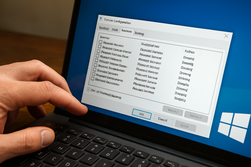 services.msc disable startup program : désactiver les programmes au démarrage sous Windows