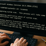 sfc scannow repair corrupt files : réparer les fichiers système corrompus avec la commande SFC /scannow