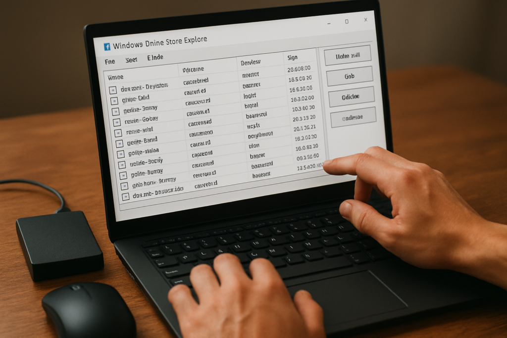 Windows Driver Store Explorer tool : le guide complet pour nettoyer et gérer le magasin de pilotes